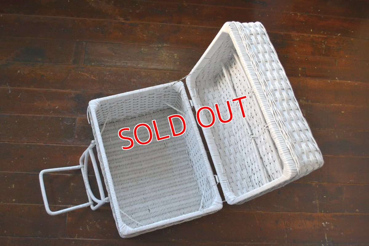 画像9: UKヴィンテージ/ピクニックバスケット (9)