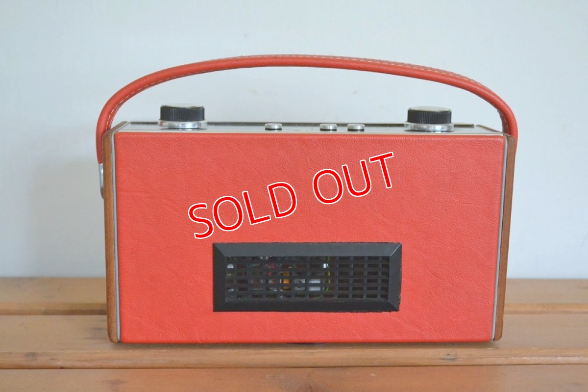 画像5: RobertsロバーツRamblerトランジスターラジオ/オリジナル・レッド (5)
