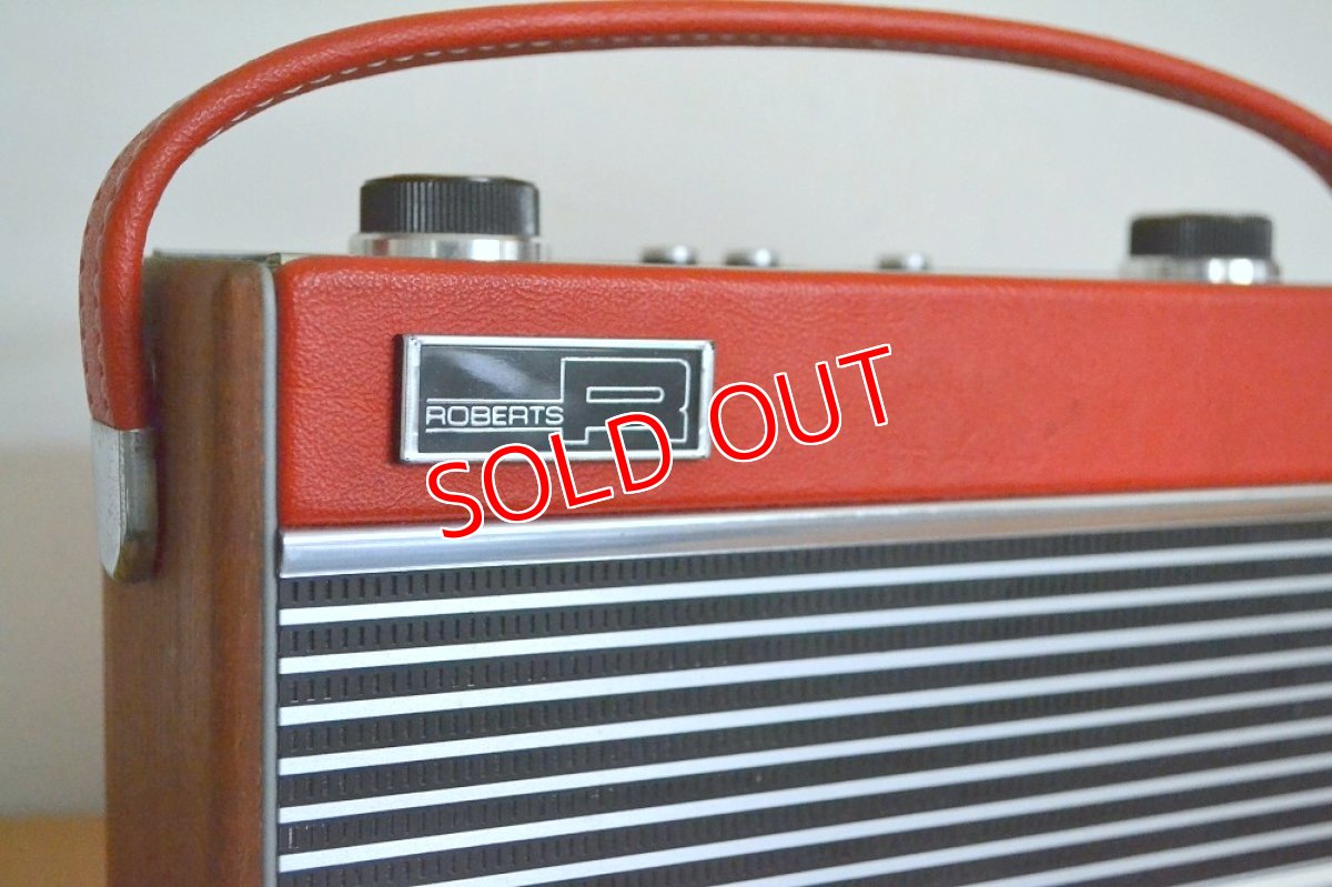 画像4: RobertsロバーツRamblerトランジスターラジオ/オリジナル・レッド (4)