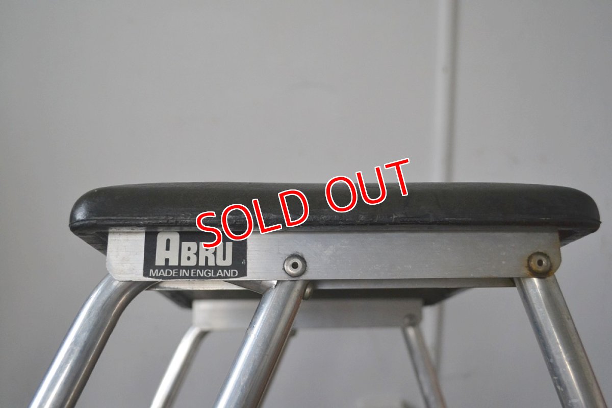 画像9: イギリスＡＢＲＵステップラダースツール (9)