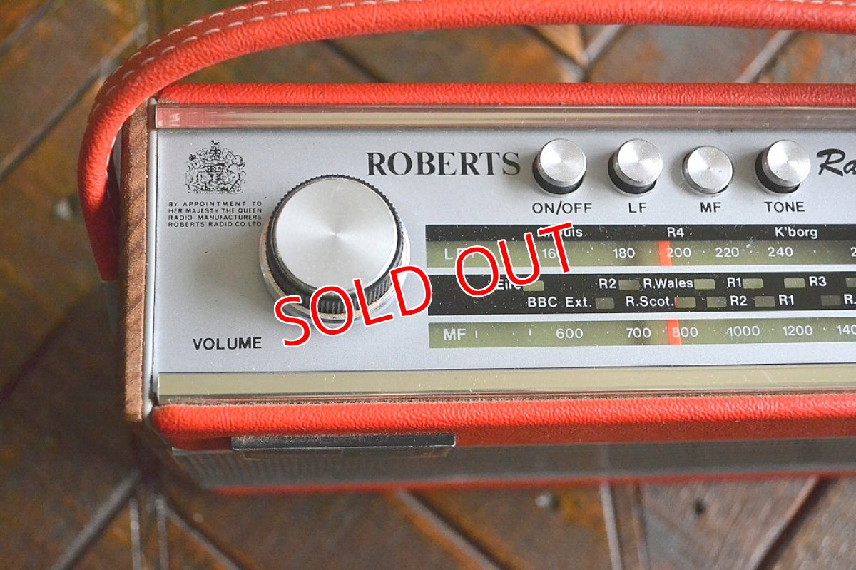 画像11: RobertsロバーツRamblerトランジスターラジオ/オリジナル・レッド (11)