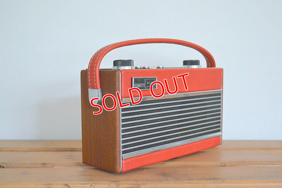 画像2: RobertsロバーツRamblerトランジスターラジオ/オリジナル・レッド (2)