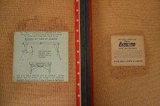 画像9: 60s 2段階調整可能ピクニックテーブル・ローテーブル/赤ドット柄 (9)