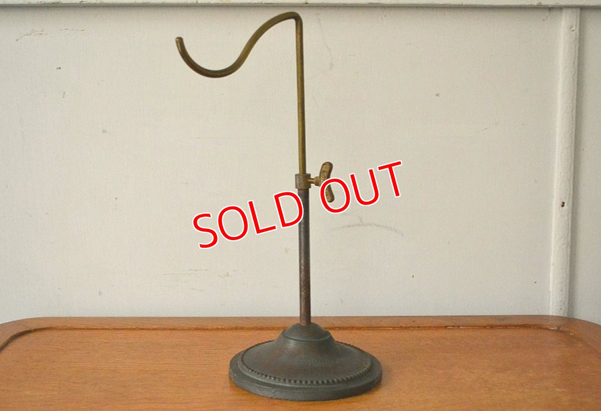 画像8: ヴィンテージ・アイアンスタンドフック/キャップスタンド (8)