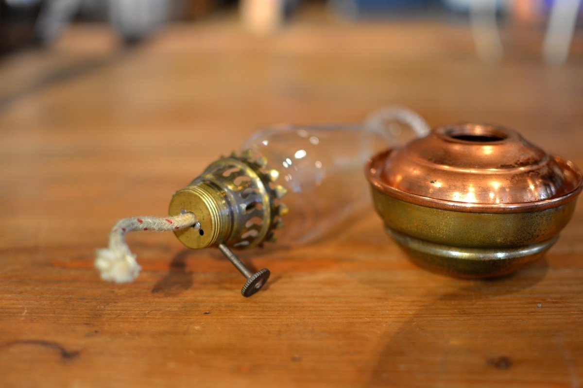 画像6: ヴィンテージ・ＵＫケリーランプ/真鍮ボディ (6)