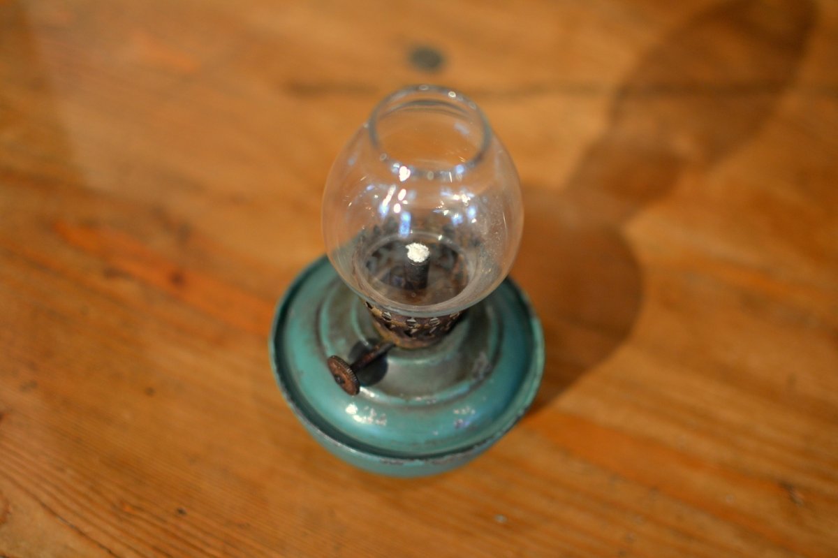 画像3: ヴィンテージ・ＵＫケリーランプ/クリアガラス (3)