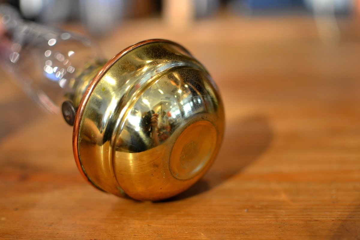 画像5: ヴィンテージ・ＵＫケリーランプ/真鍮ボディ (5)