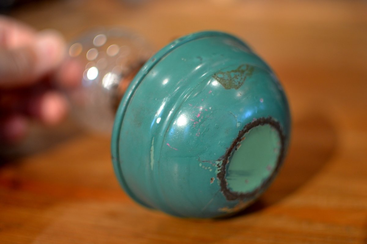 画像6: ヴィンテージ・ＵＫケリーランプ/クリアガラス (6)