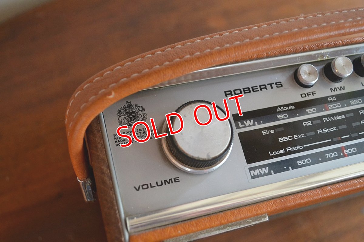 画像11: Robertsロバーツ　Ramblerトランジスターラジオ/オリジナル・ブラウン (11)