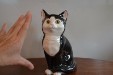 画像9: UKヴィンテージ　Cats&Co. ブラックキャット オーナメント 陶器製 (9)