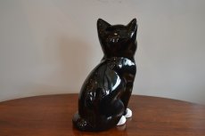 画像3: UKヴィンテージ　Cats&Co. ブラックキャット オーナメント 陶器製 (3)