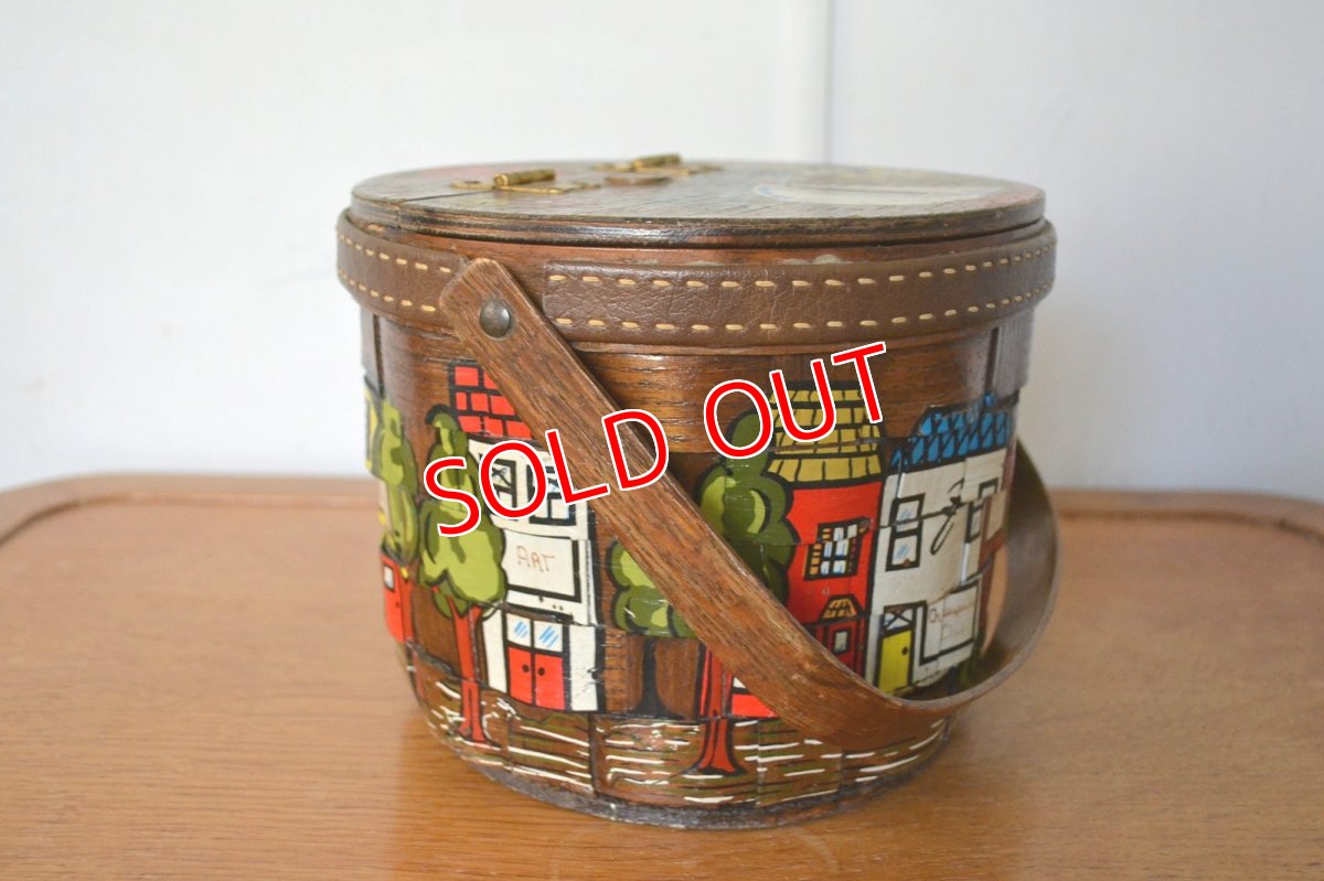 画像3: US70sカロナンバスケット 円筒型 (3)