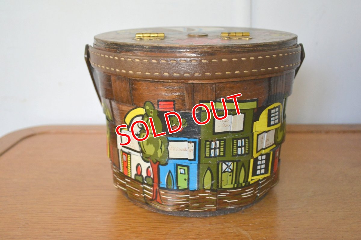 画像5: US70sカロナンバスケット 円筒型 (5)