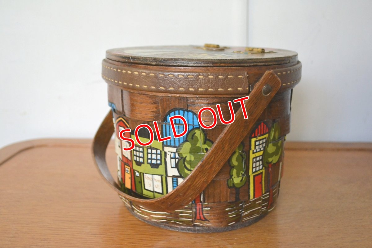 画像4: US70sカロナンバスケット 円筒型 (4)