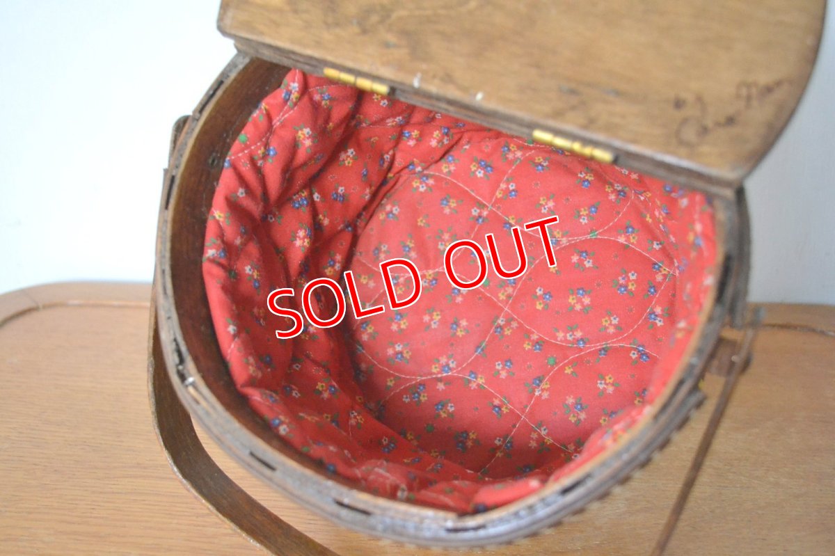 画像10: US70sカロナンバスケット 円筒型 (10)