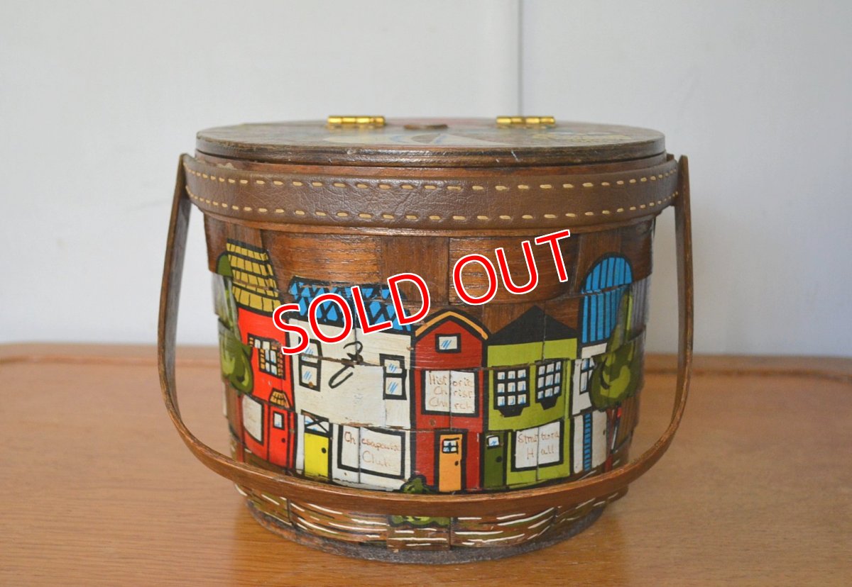 画像2: US70sカロナンバスケット 円筒型 (2)