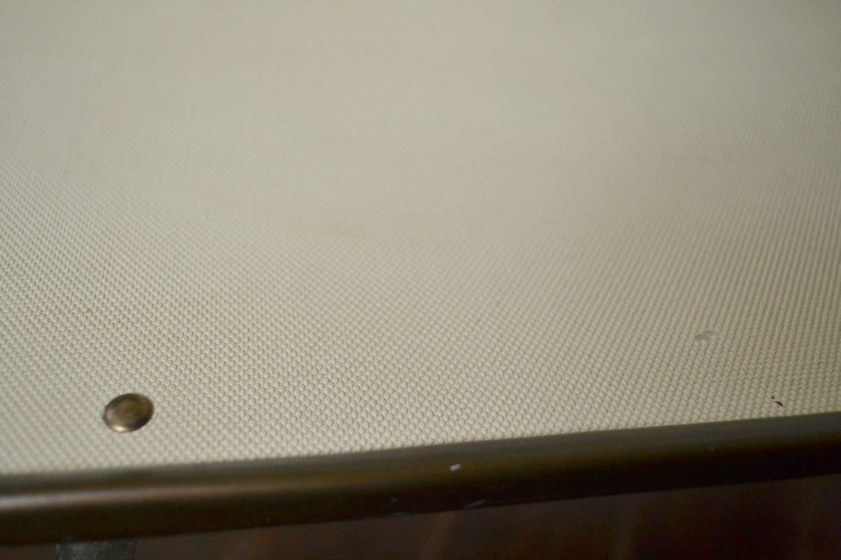 画像6: 70s フォールディング ピクニックテーブル/ゴールドアルミフレーム (6)