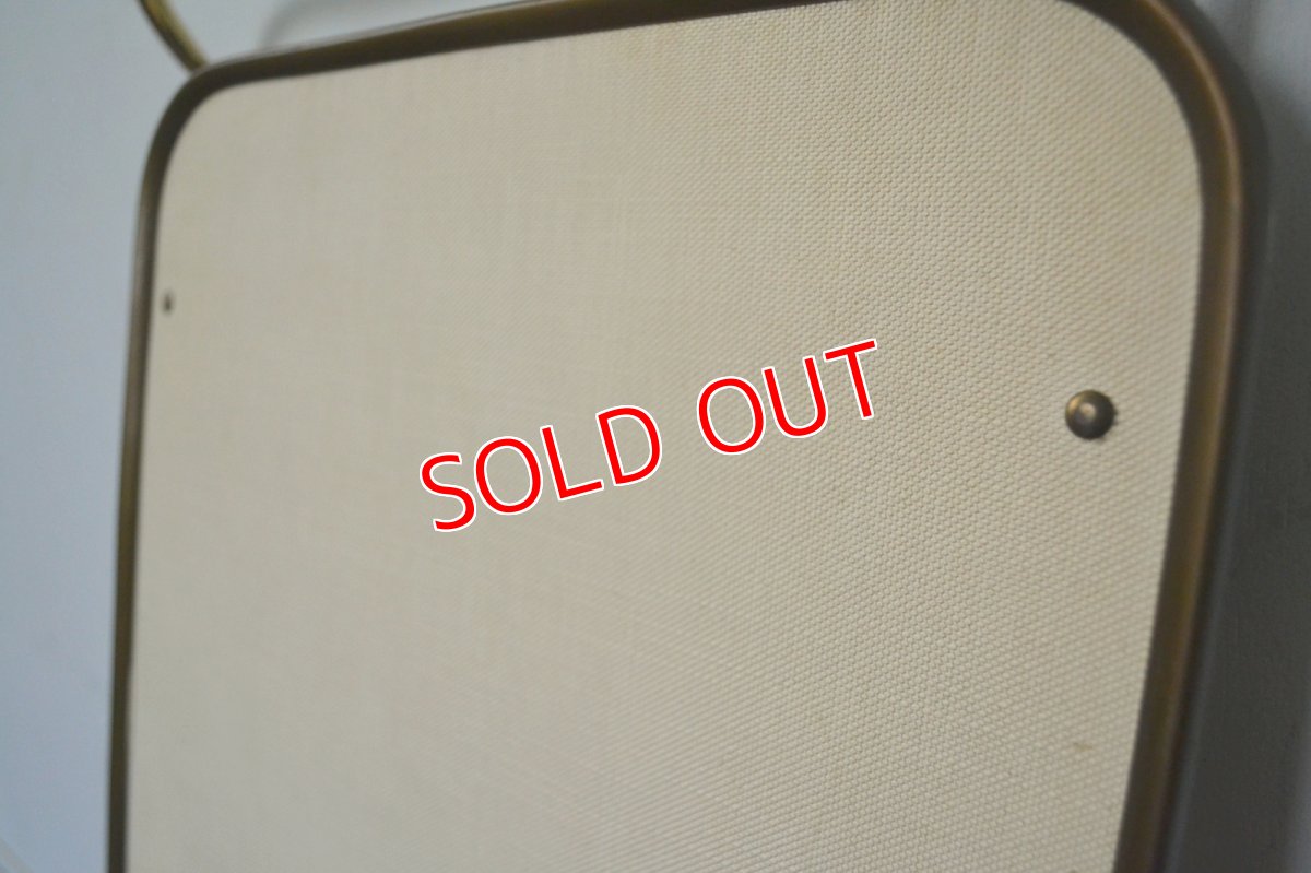 画像10: 70s フォールディング ピクニックテーブル/ゴールドアルミフレーム (10)