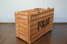 画像2: Ｆ＆Ｍ フォートナム＆メイソン ハンパーバスケットＬ (2)