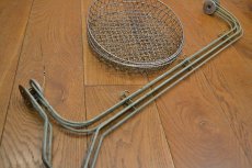 画像11: UK50s ハッピーメイド折り畳み3段ワイヤーバスケットスタンド　 (11)