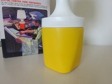 画像4: 70s RAY-O-BACポータブルテーブルランプ/イエロー (4)